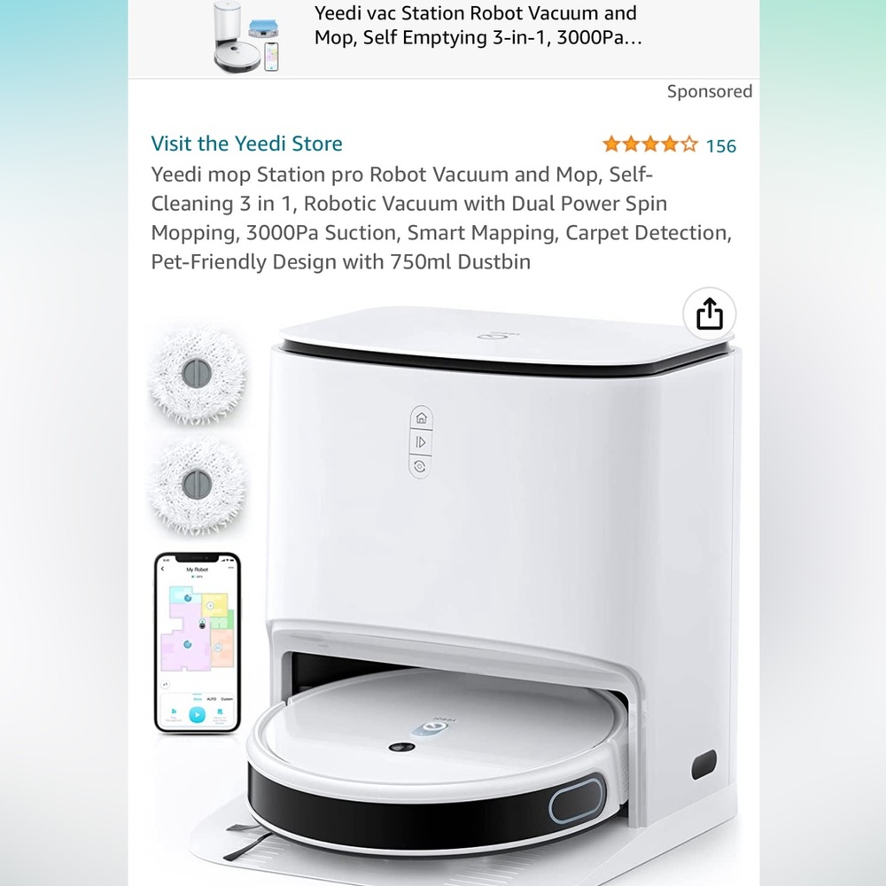 Yeedi Mop Station pro